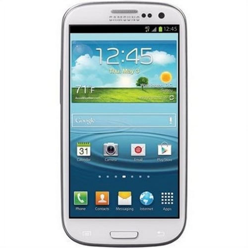 Straight Talk SAMSUNG Galaxy S3, 16GB White - Prepaid Smartphone 